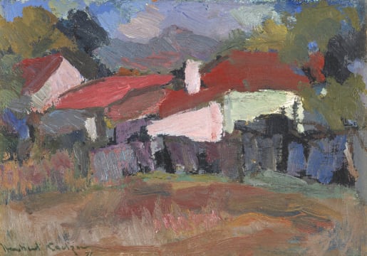 Herbert Coetzee; Huisies Tussen Bome (Houses Among Trees)