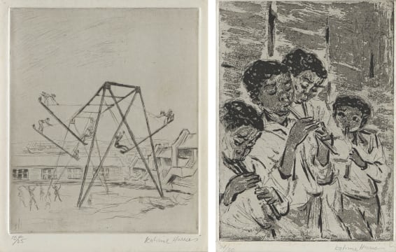 Katrine Harries; The Swings; The Flautists, two