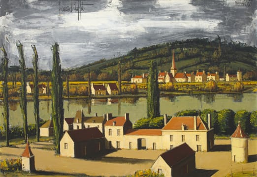 Bernard Buffet; La Château et le Loire