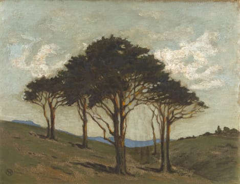 Nita Spilhaus; Lonely Trees