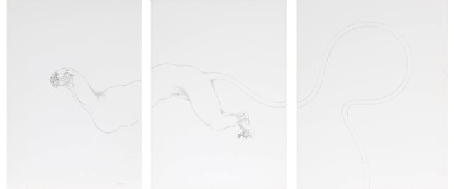 Judith Mason; The Leopard of Delight, triptych