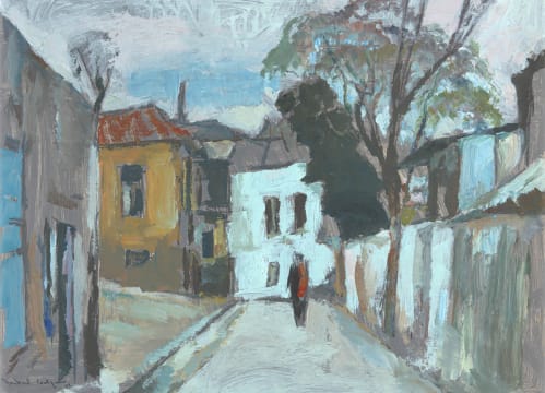 Herbert Coetzee; Straatjie in Athene (Street in Athens)