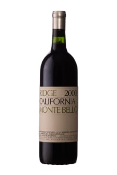 Ridge Vineyards; California Monte Bello; 2000; 1 (1 x 1); 750ml