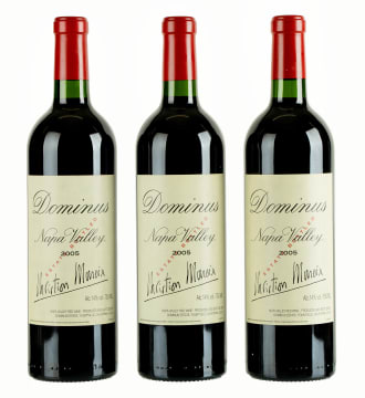 Dominus Estate; Napa Valley Red; 2005; 3 (1 x 3); 750ml