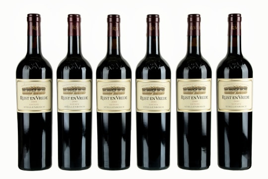 Rust en Vrede; Estate; 2000; 6 (1 x 6); 750ml