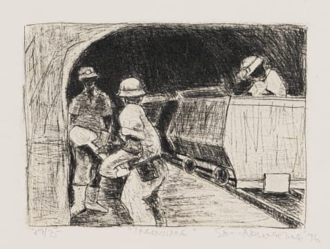 Sam Nhlengethwa; Ingolovane (Trolley)