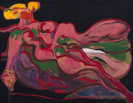 Robert Hodgins; Reclining Female
