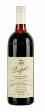Penfolds; Coonawarra Cabernet Kalimna Shiraz; 1962; 1 (1 x 1); 750ml