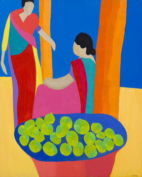 Trevor Coleman; Fruit Vendors