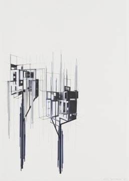 Beth Diane Armstrong; Abstract with Grey