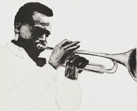 Sam Nhlengethwa; Miles Davis Solo I