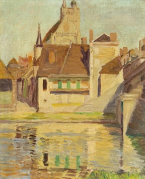 Duncan Grant; Reflection on Water