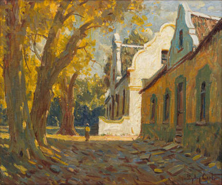 Sydney Carter; A Gabled Cape Dutch Homestead