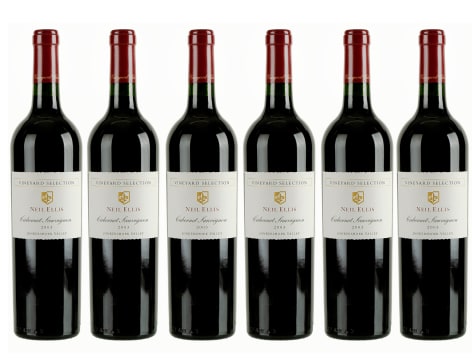 Neil Ellis Wines; Vineyard Selection Jonkershoek Valley Cabernet Sauvignon; 2003; 6 (1 x 6); 750ml