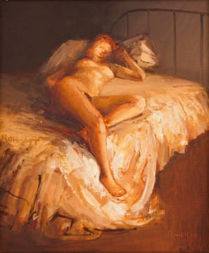 David Rowett; Sickertian Nude