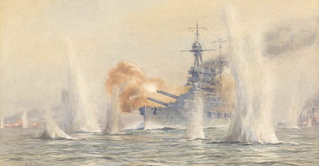 Alma Claude Burton Cull; H.M.S Warspite at Jutland