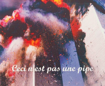 Kendell Geers; La Trahison des Images, World Trade Centre II (The Betrayal of Images)