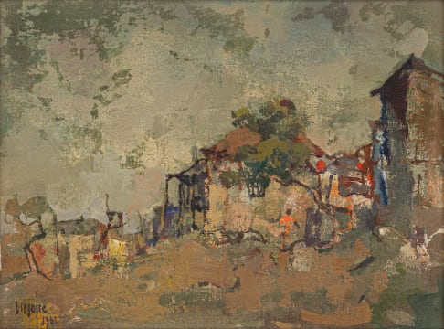Gregoire Boonzaier; Rural Scene
