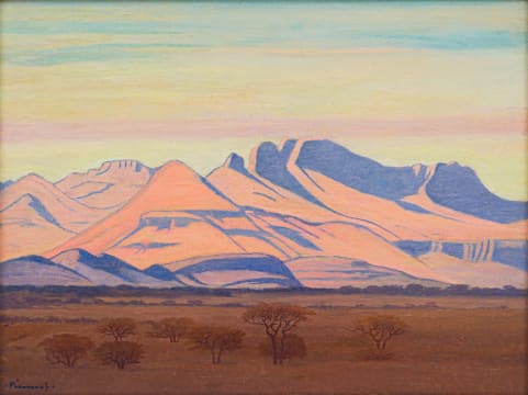 Jacob Hendrik Pierneef; Oranjeberge