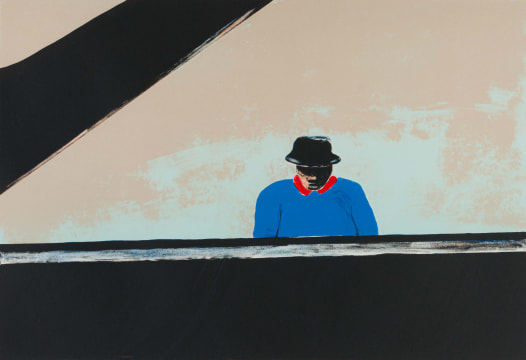 Sam Nhlengethwa; Ode to Thelonius Monk
