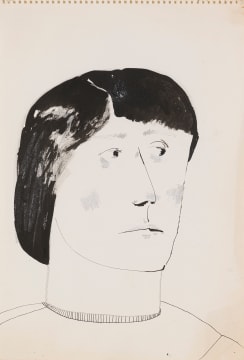 Robert Hodgins; Untitled Portrait