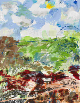 Louise Hall; Transverse Section of a Landscape