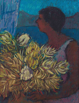 Eleanor Esmonde-White; Woman with Proteas