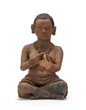 Noria Mabasa; Seated Woman