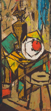 Jan Buys; Still Life with Red Apple