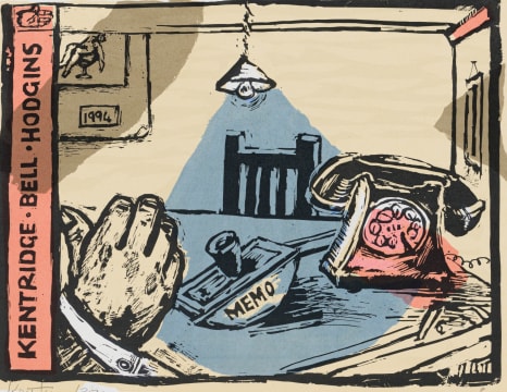 William Kentridge, Deborah Bell and Robert Hodgins; Memo