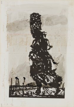 William Kentridge; Firewalker