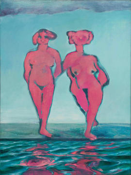 Robert Hodgins and Sarah Ballam; Two Nudes