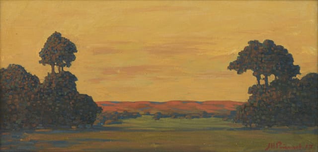 Jacob Hendrik Pierneef; Landscape with Trees