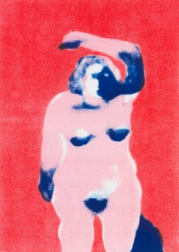 Robert Hodgins; Shadowed Nude