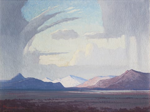 Jacob Hendrik Pierneef; Mountains and Clouds