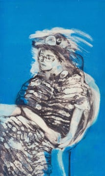 William Kentridge; Portrait Of A Woman