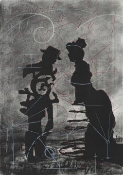 William Kentridge; Studio Portrait