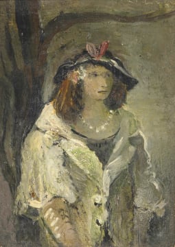 Christo Coetzee; A Woman in a Hat