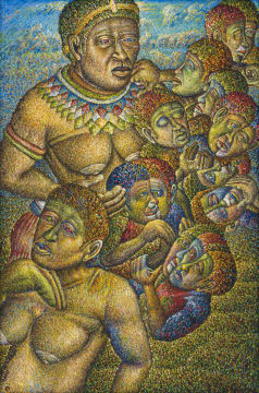 Mmakgabo Mmapula Helen Sebidi; The Grandmother Bears The Mother's Children