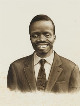 Gerard Bhengu; Self-Portrait