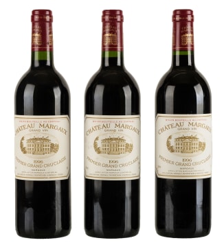 Margaux; Margaux; 1996; 3 (1 x 3); 750ml