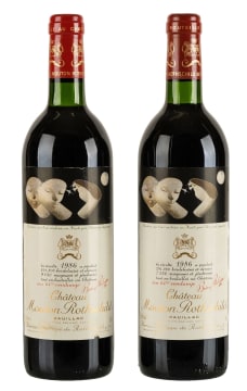 Mouton Rothschild; Pauillac; 1986; 2 (1 x 2); 750ml