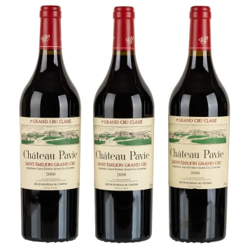 Pavie; Saint-Émilion; 2000; 3 (1 x 3); 750ml