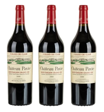 Pavie; Saint-Émilion; 2000; 3 (1 x 3); 750ml