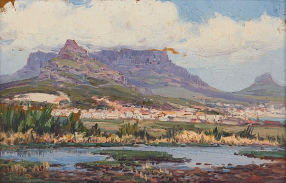 Hugo Naudé; Table Mountain and Lion's Head