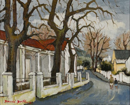 David Botha; Street Scene, Stellenbosch