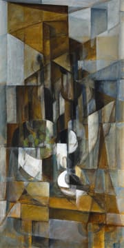 Marlene von Dürckheim; Still Life with Bowl of Grapes