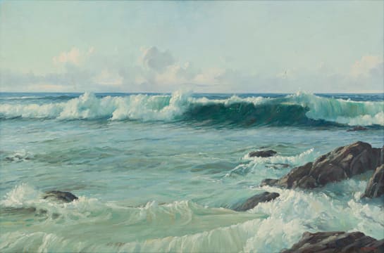 Giuseppe (Catty) Cattaruzza; Seascape