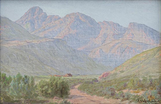 Jan Ernst Abraham Volschenk; Mountains Near Ladysmith
