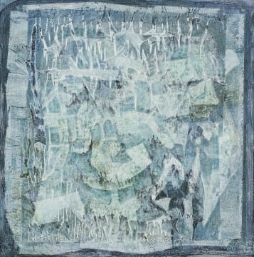 Thijs Nel; Abstract in Blue and White